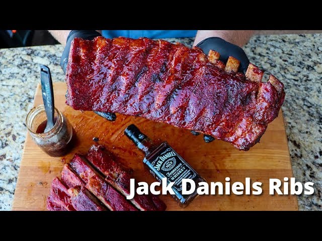 Jack Daniel's Ribs | Smoked Ribs with Jack Daniel's Glaze Recipe on Pellet Grill