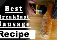 Breakfast Sausage Recipe (Smoking Fatties)