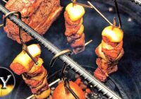 Chuck Roast Skewers Smoked On The Pit Barrel Cooker