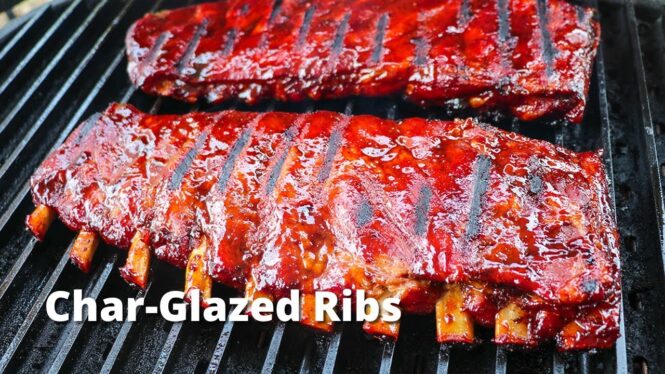 DELICIOUS & Smokey - Char Glazed Ribs Recipe