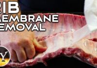 How To Easily Remove The Membrane From Your Ribs