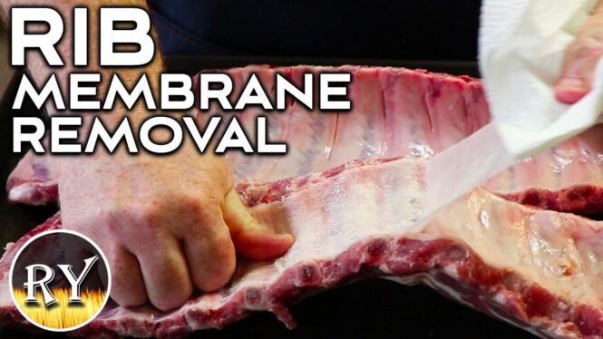 How To Easily Remove The Membrane From Your Ribs