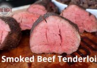 Pellet Grill Beef Tenderloin