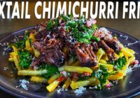 Oxtail Chimichurri Fries - How To Braise Oxtail For The Richest Beef Flavor