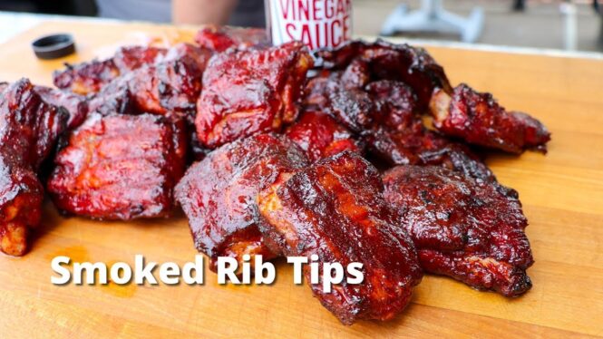 Smoked Rib Tips | Smoked Rib Tip Recipe on Traeger Grill