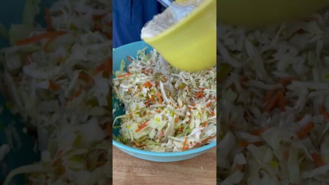 the best summertime coleslaw... | HowToBBQRight Shorts