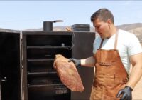 First Brisket on my Old Country BBQ Pits Gravity Fed Smoker