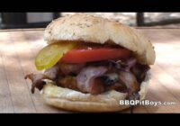 How to grill Bacon Veggie Burger | Recipe