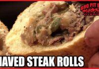 How to Grill Shaved Steak Rolls | Recipe