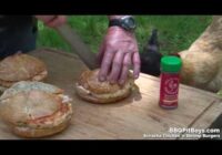 How to grill Sriracha Shrimp & Chicken Burgers in 2 Minutes | Recipe