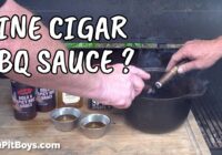 A Fine Cigar BBQ Sauce? What?