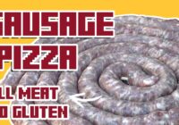 10 Foot Rope Sausage Pizza Pie