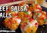 Beef & Cheese Salsa Balls